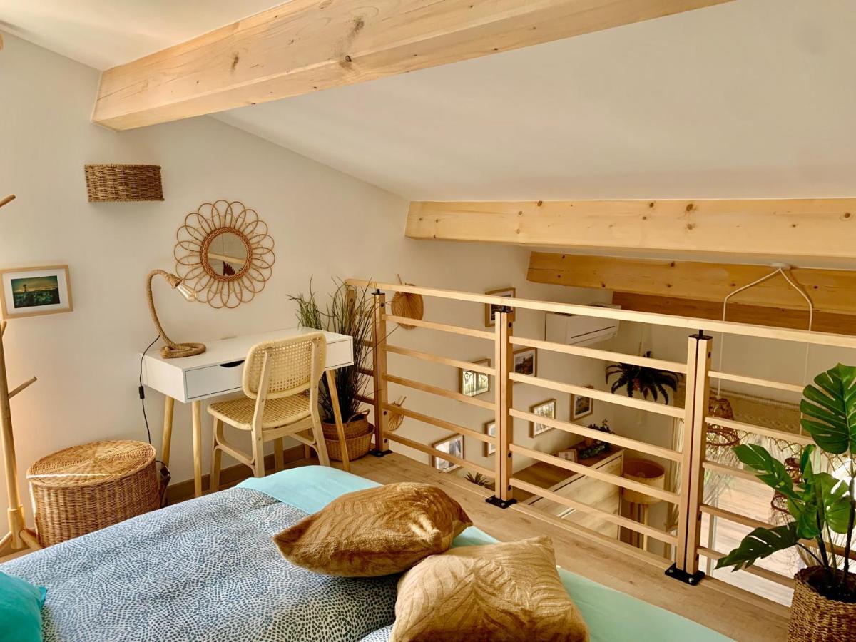 Maisonnette Avec Terrasse Et Jardin-Parking Prive-9Mn Des Plages A Pied ラシオタ エクステリア 写真
