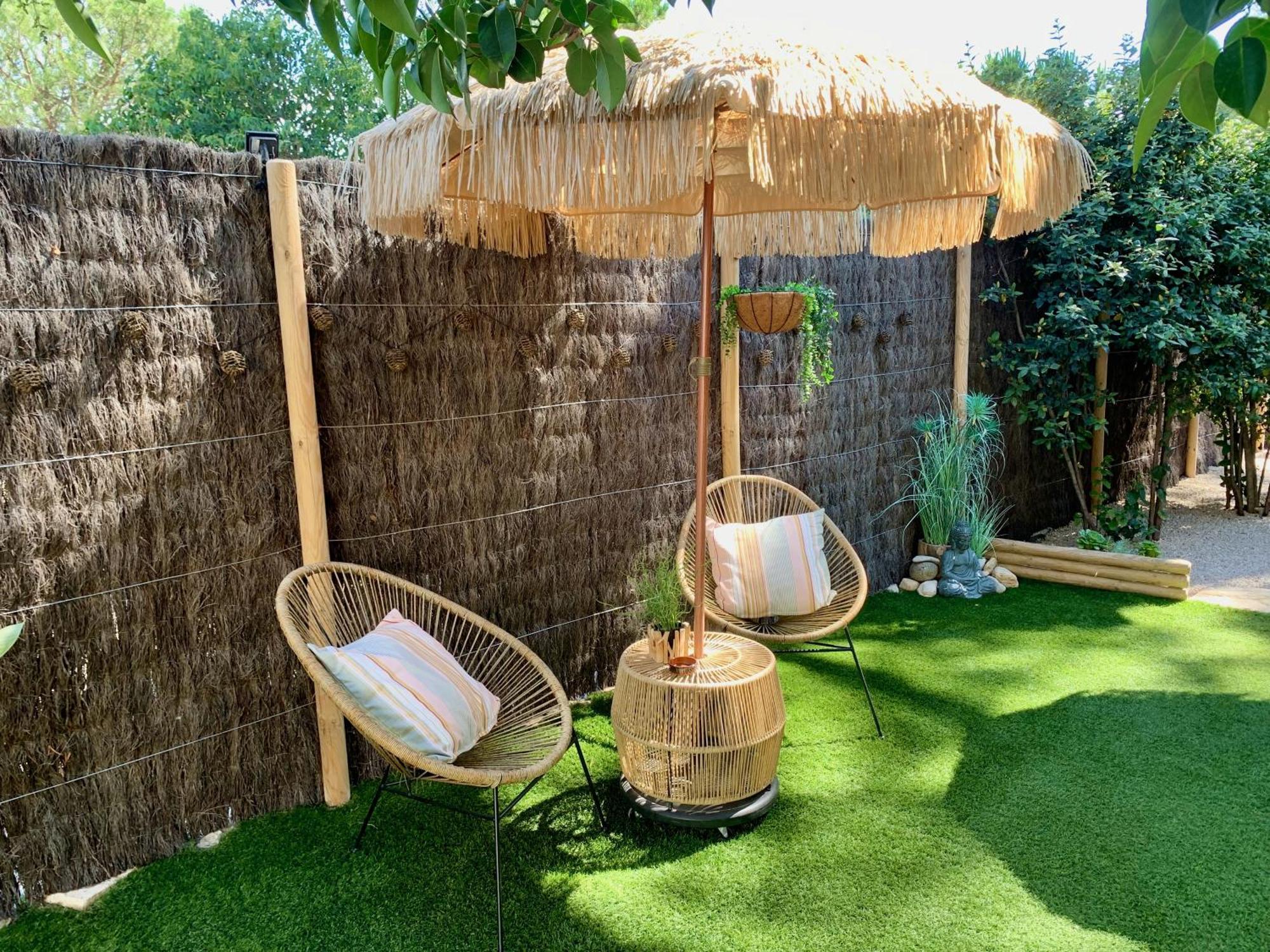 Maisonnette Avec Terrasse Et Jardin-Parking Prive-9Mn Des Plages A Pied ラシオタ エクステリア 写真
